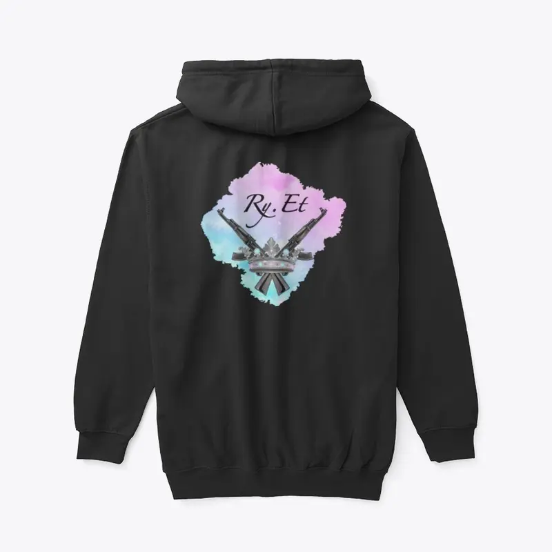 Ry.Et Zip Hoodie Black